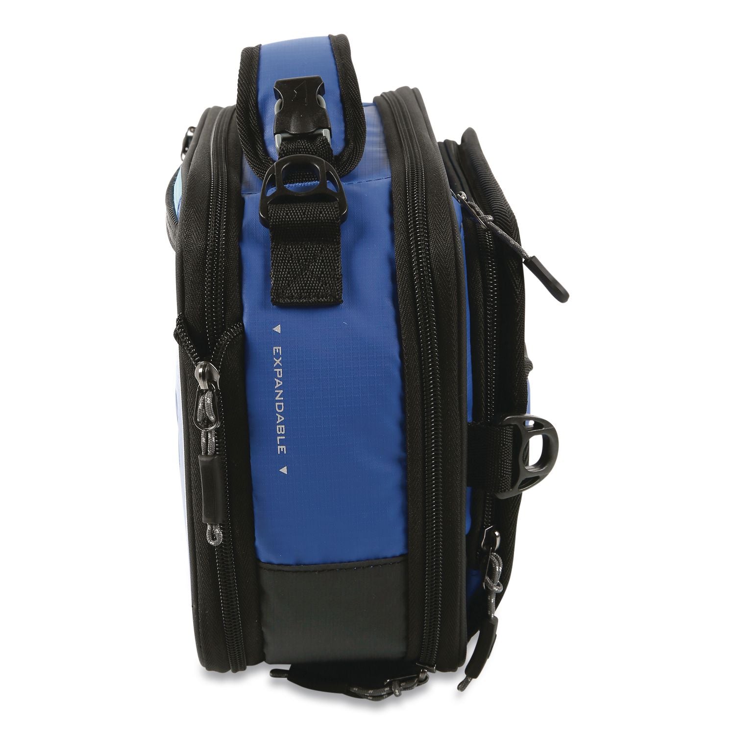 Deep Freeze High Performance Expandable Crush-Resistant Lunch Box, 10.45 X 5 X 8.65, Blue