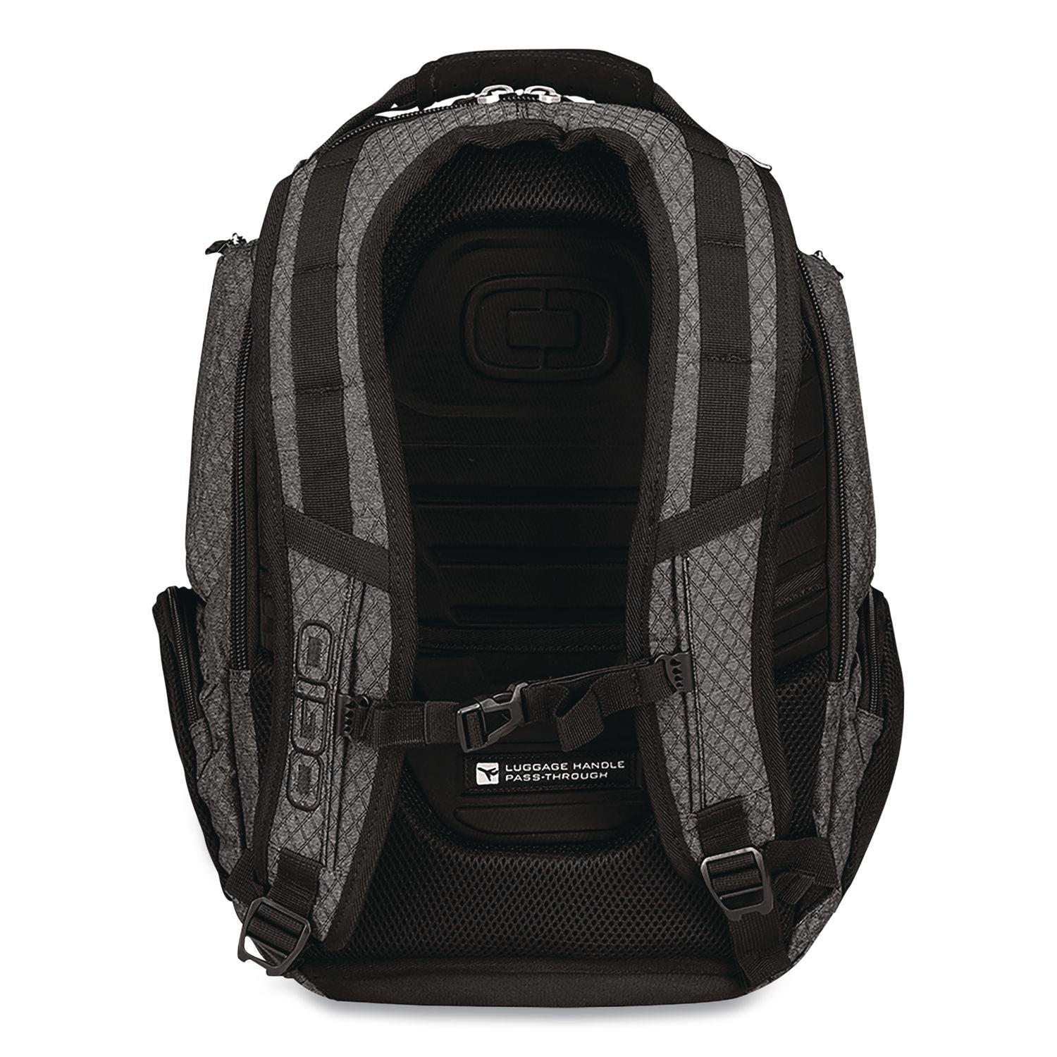Gambit Laptop Backpack, Large, Fits Devices Up To 15", 15" X 10.5" X 19.5", Graphite/Black