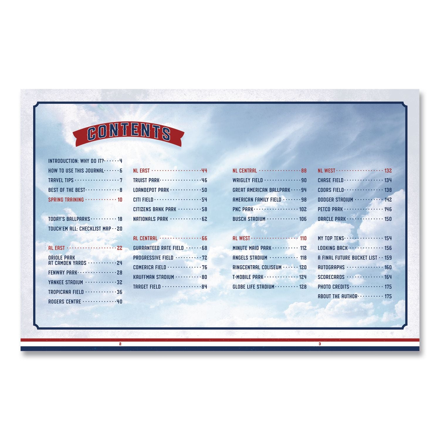 Ballpark Bucket List Guided Journal, Brown Cover, (176) 8 X 6 Sheets