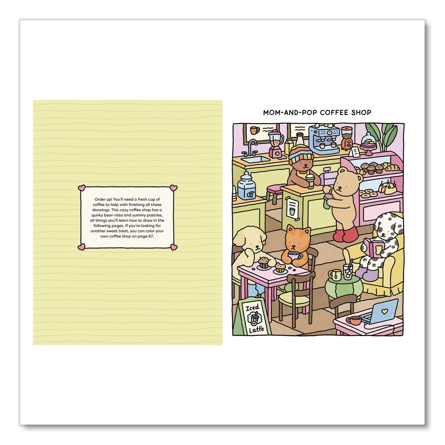 How To Draw Super Cute Things With Bobbie Goods Coloring Book, All Ages, 8.5 X 11 Sheets, 112 Pages
