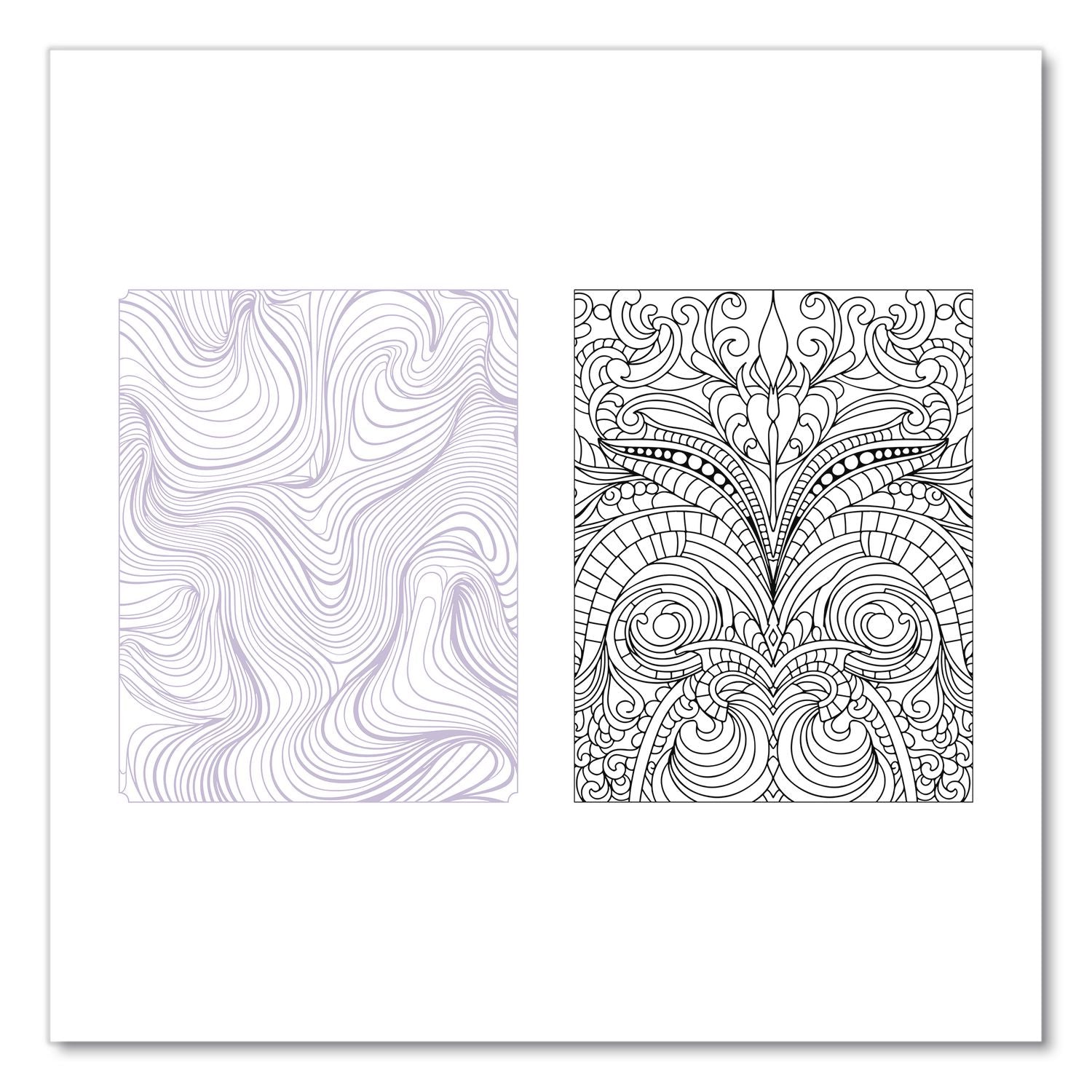 Calm And Serene Coloring Book, All Ages, 8 X 10 Sheets, 150 Pages