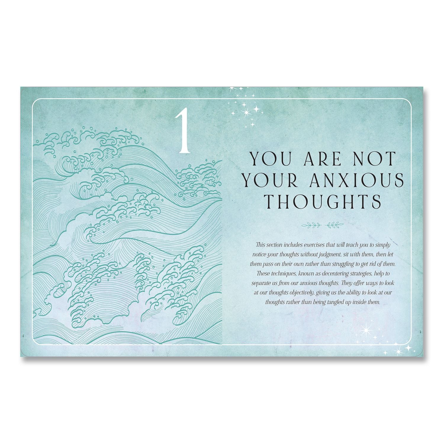 Find Your Calm Anxiety Guided Journal, Green Cover, (160) 8.75 X 6.75 Sheets