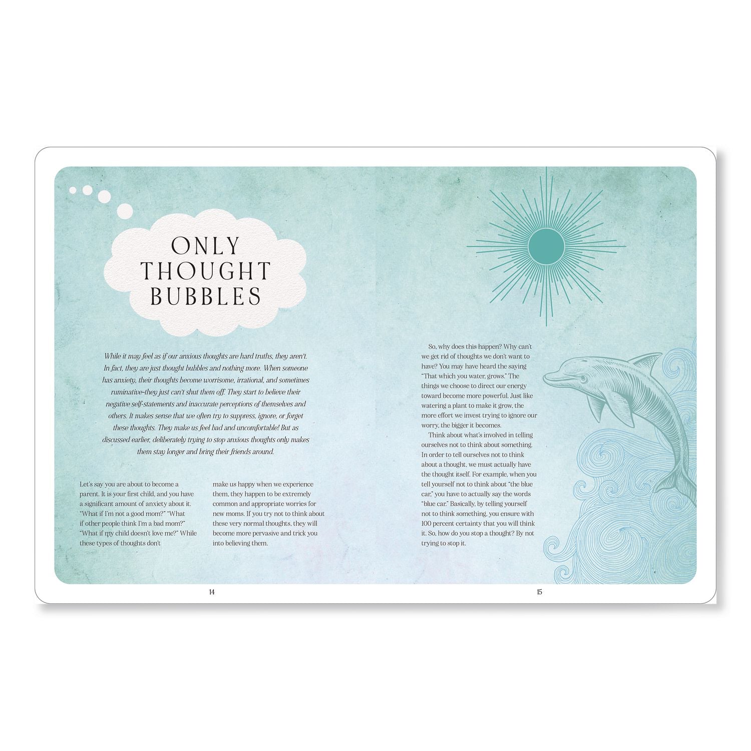Find Your Calm Anxiety Guided Journal, Green Cover, (160) 8.75 X 6.75 Sheets