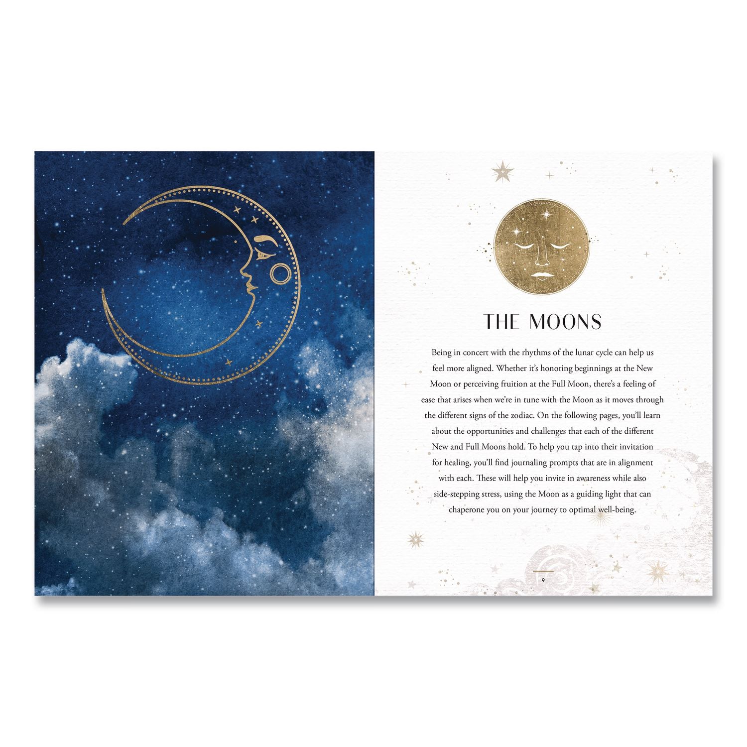Astrological Self-Care Journal, 1-Subject, Purple Cover, (160) 8 X 6 Sheets