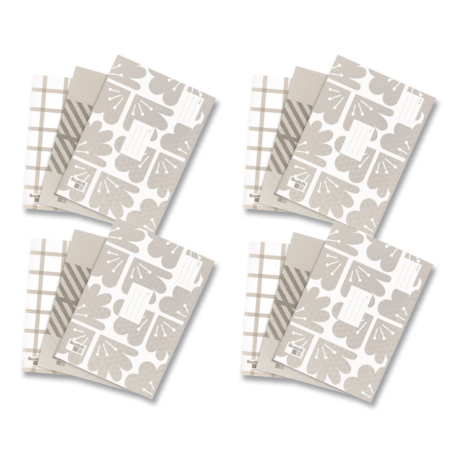 Designer Self-Sealing Bubble Mailer, #5, Self-Adhesive Closure, 10.5 X 15, Taupe, 12/Pack