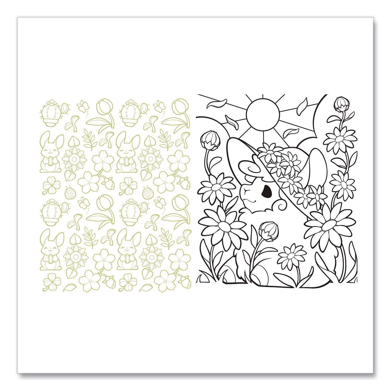 Cute Chibi Creature Coloring Book, All Ages, 128 Pages