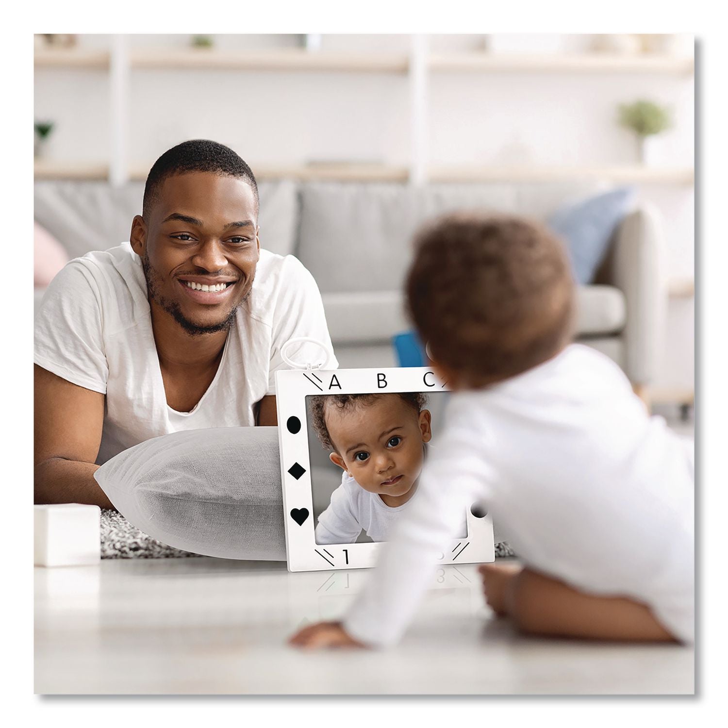 Tactile Baby Mirror, Ages Infant To 10 Months