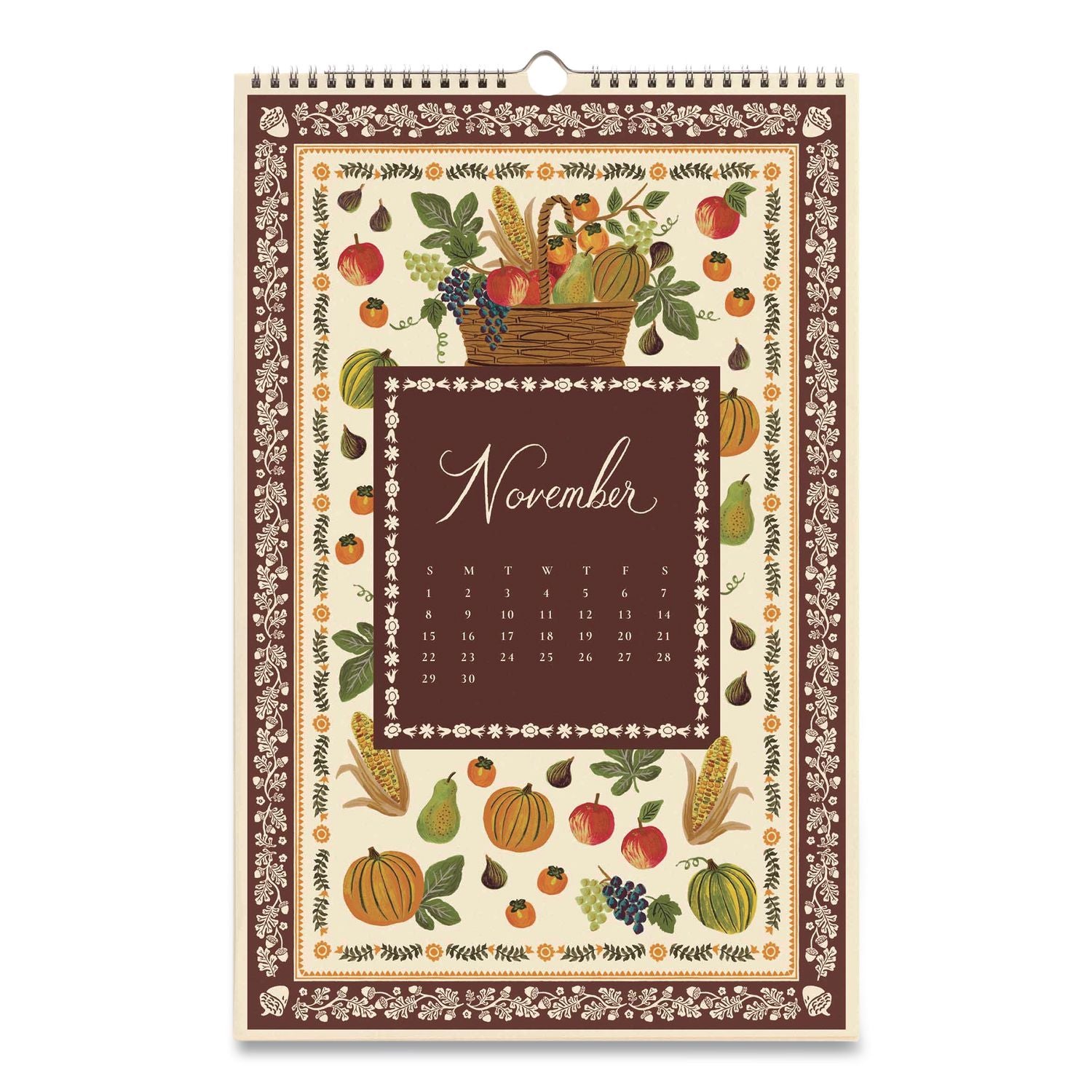 Flora Monthly Wall Calendar, 11 X 17, Multicolor Sheets, 12-Month (Jan To Dec): 2026