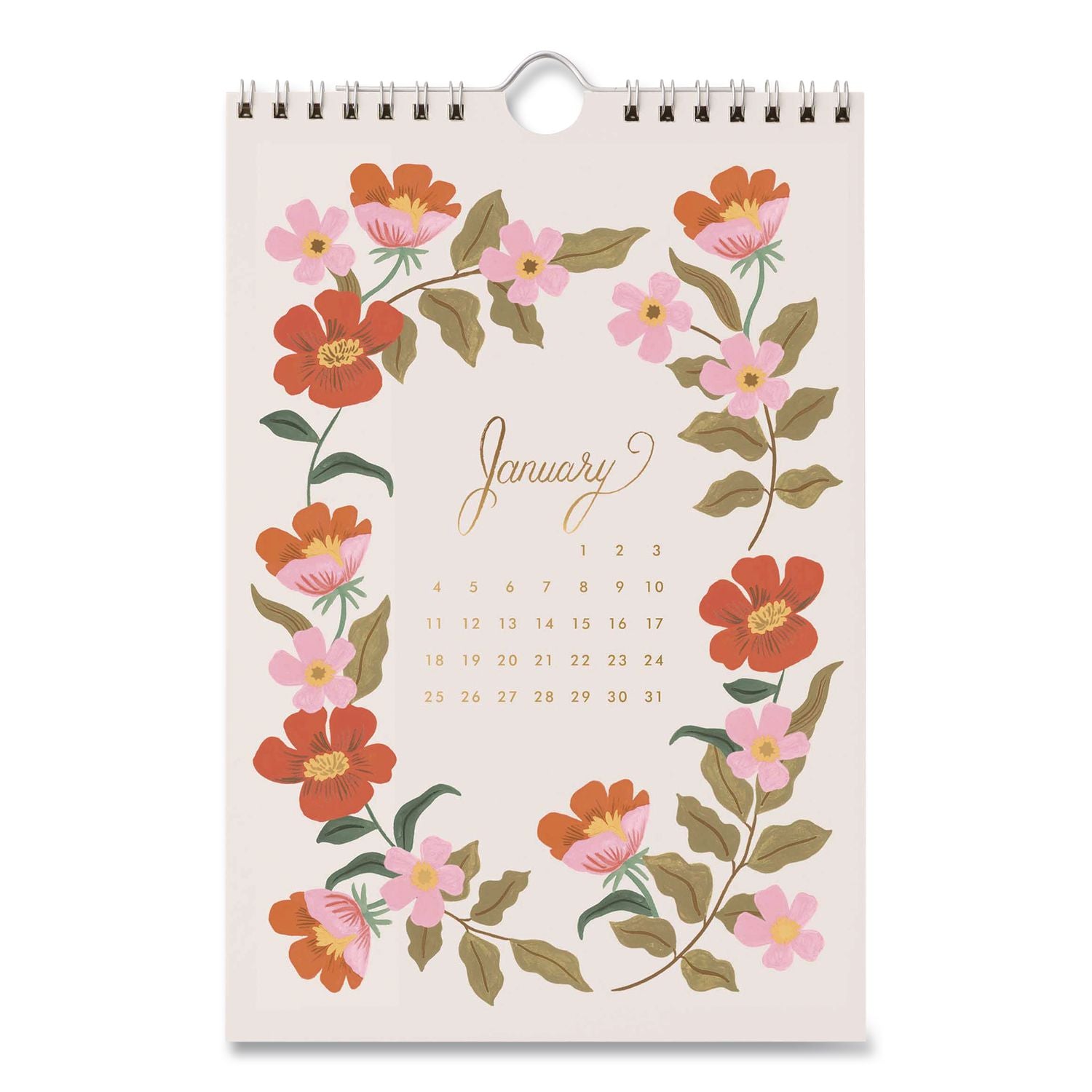 Strawberry Fields Monthly Wall Calendar, 6 X 9, Multicolor Sheets, 12-Month (Jan To Dec): 2026