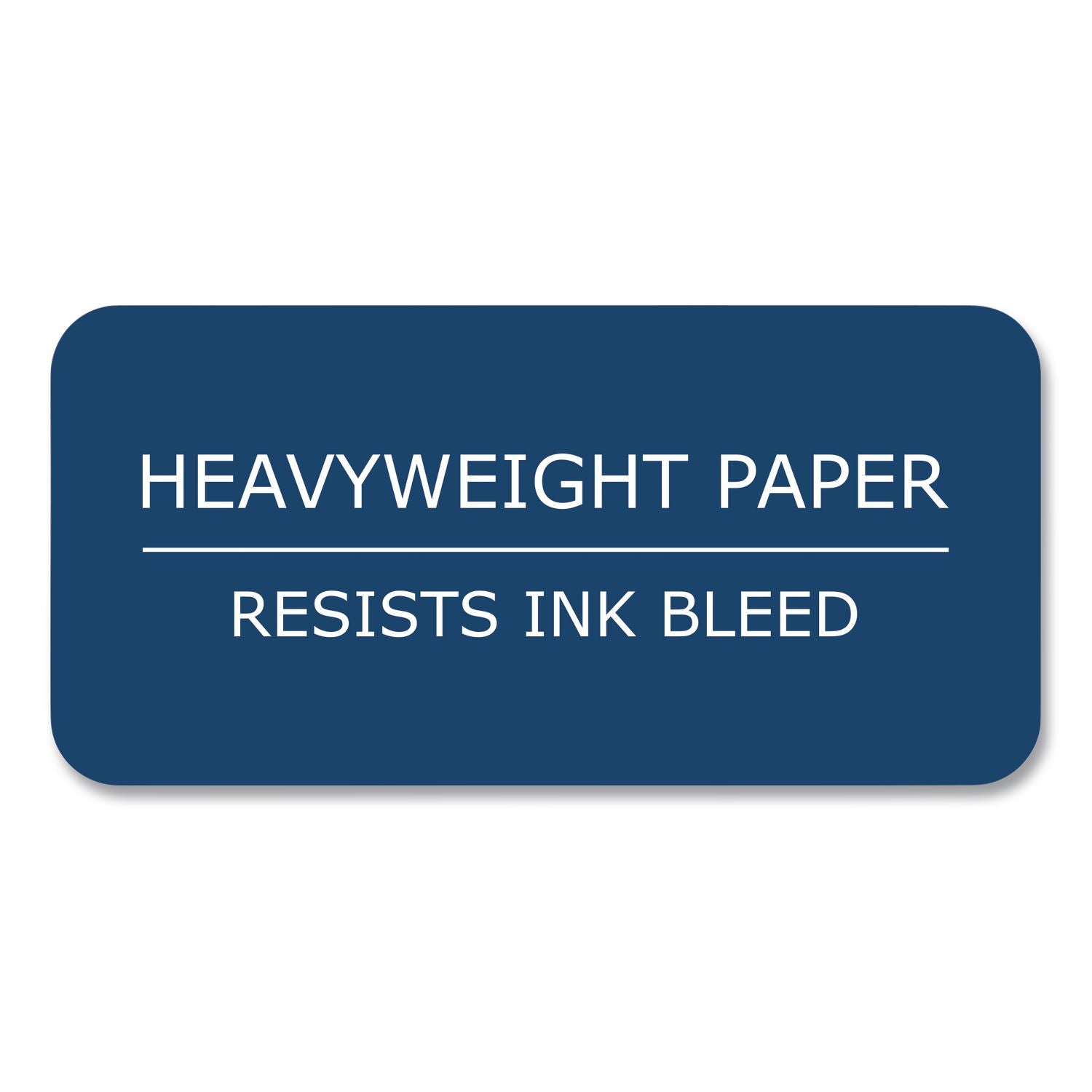 Heavyweight Biobased Filler Paper, Side: 3-Hole, 8.5 X 11, Medium/College Rule, 100/Pack