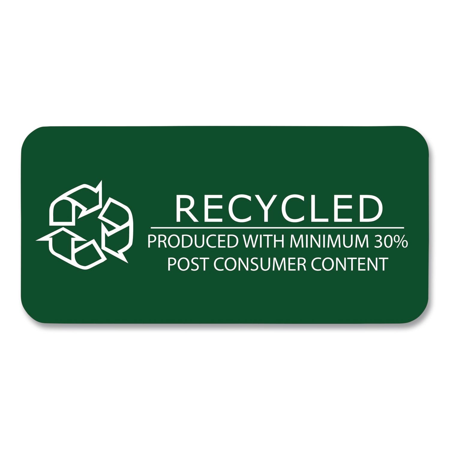 Recycled Legal Pad, Wide/Legal Rule, (40) Canary 8.5 X 11 Sheets