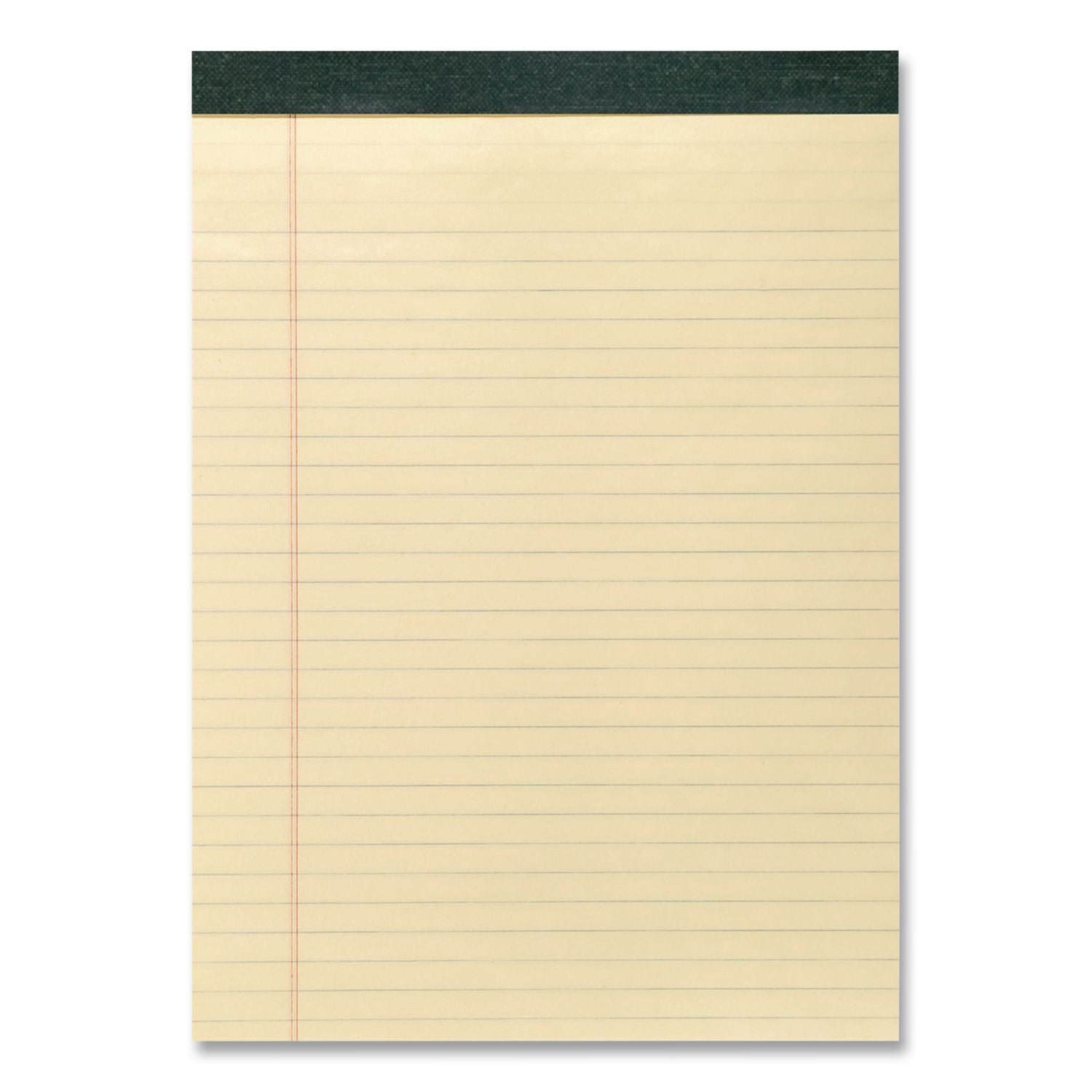 Recycled Legal Pad, Wide/Legal Rule, (40) Canary 8.5 X 11 Sheets
