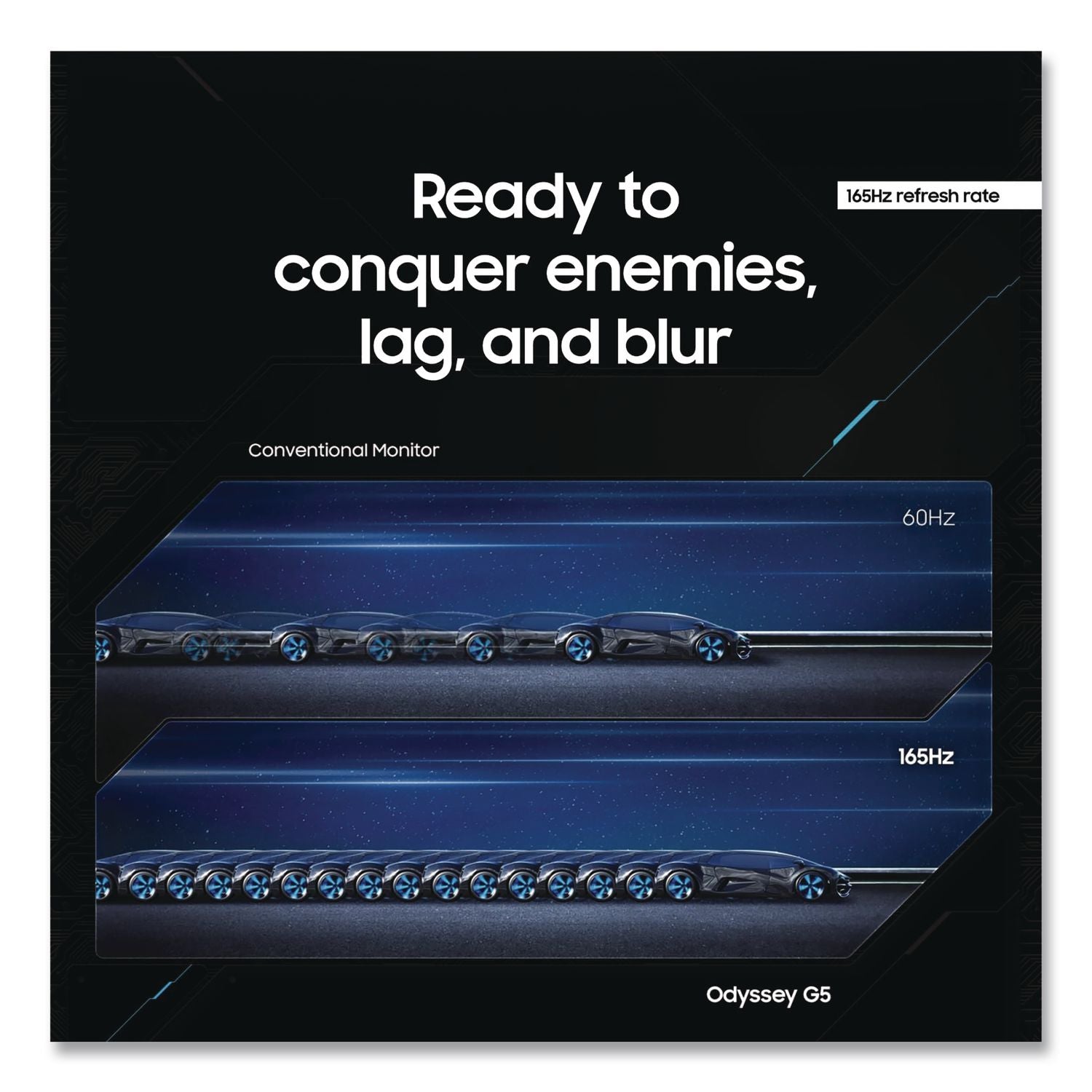 Odyssey G5 Curved WQHD LED Gaming Monitor, 34" Widescreen, VA Panel, 3440 Pixels X 1440 Pixels