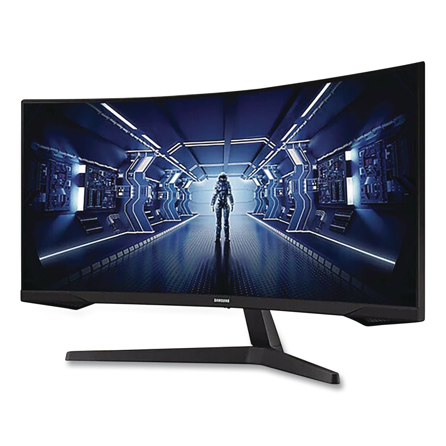 Odyssey G5 Curved WQHD LED Gaming Monitor, 34" Widescreen, VA Panel, 3440 Pixels X 1440 Pixels