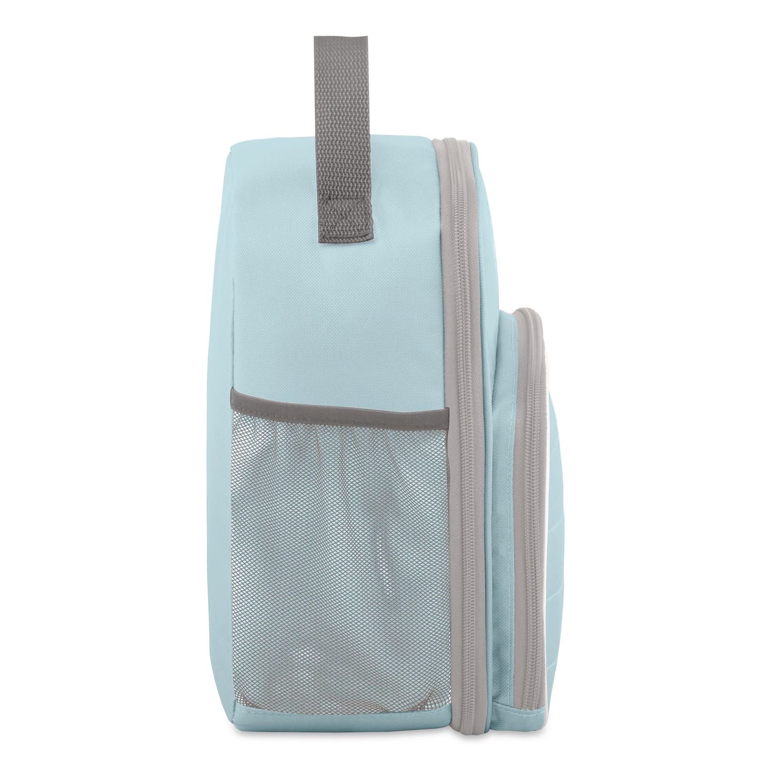 Kids Icon Series Insulated Soft Lunch Bag, 7 X 5 X 10.5, Light Blue