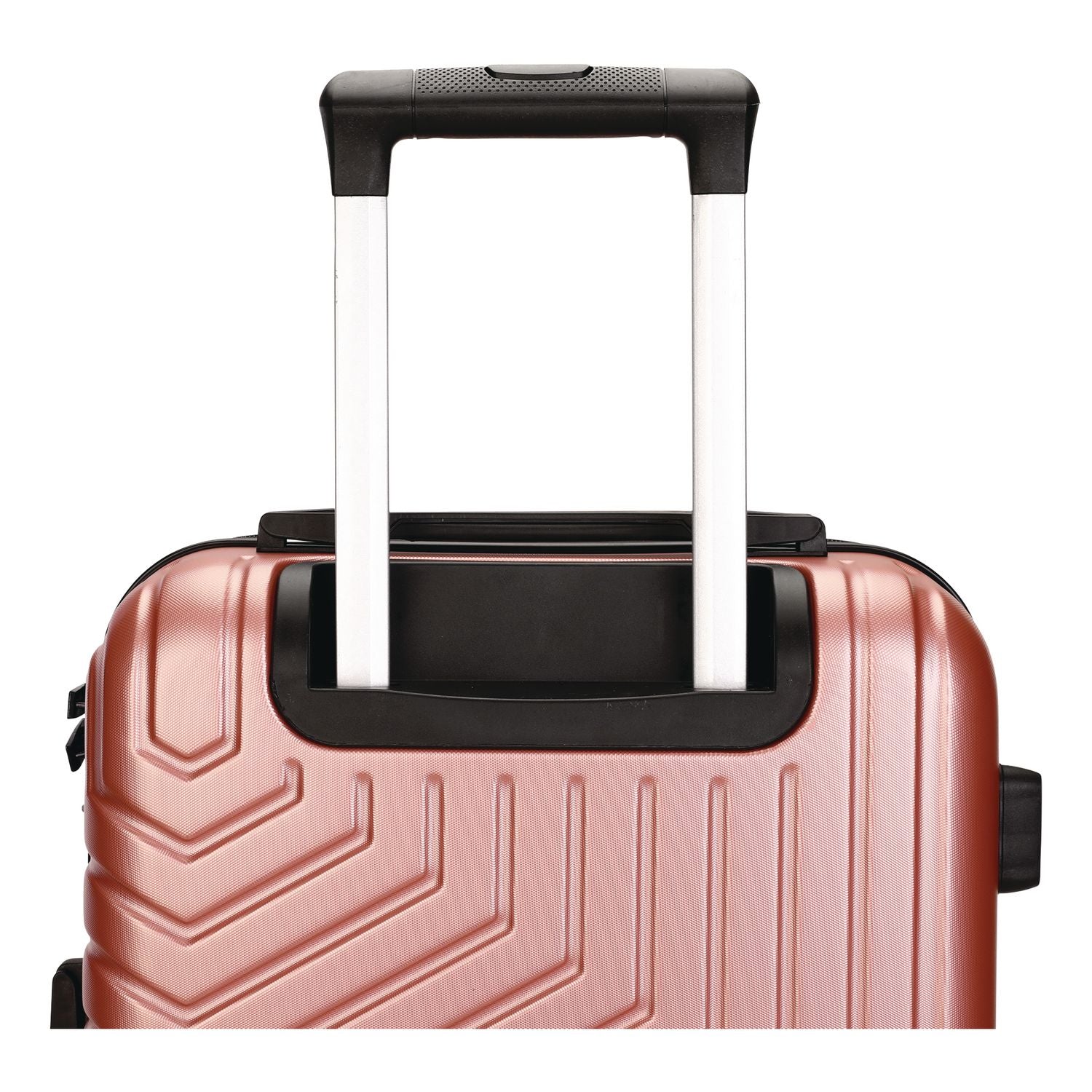 SPETTACOLO Hardside Carry-On Spinner Suitcase, 13.7 X 8.2 X 20, Rose Gold