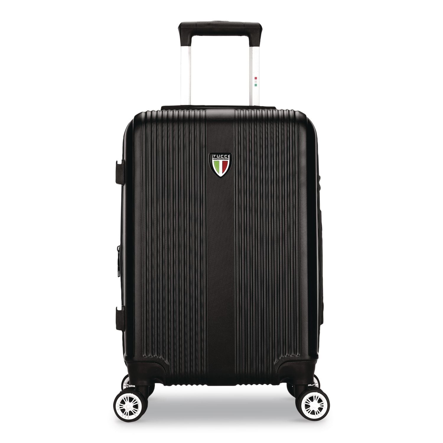 TESORO Hardside Carry-On Spinner Suitcase, 13.7 X 7.6 X 22.8, Black
