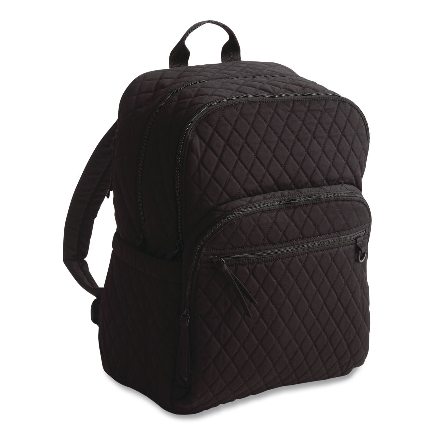 Bancroft Large Premium Cotton Laptop Backpack, Fits Devices Up To 15", 12" X 9" X 16.5", Moonless Night