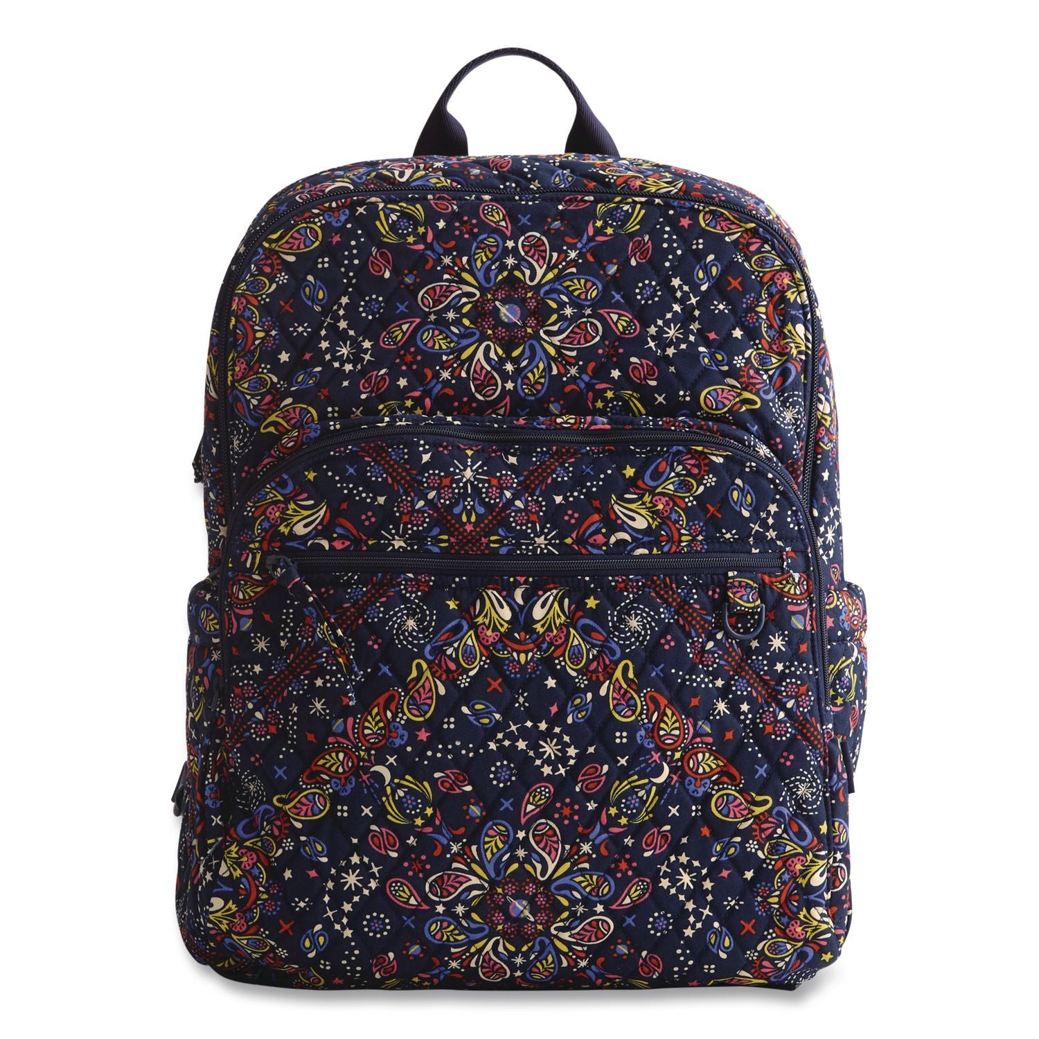 Bancroft Large Premium Cotton Laptop Backpack, Fits Devices Up To 15", 12" X 9" X 16.5", Starry Paisley