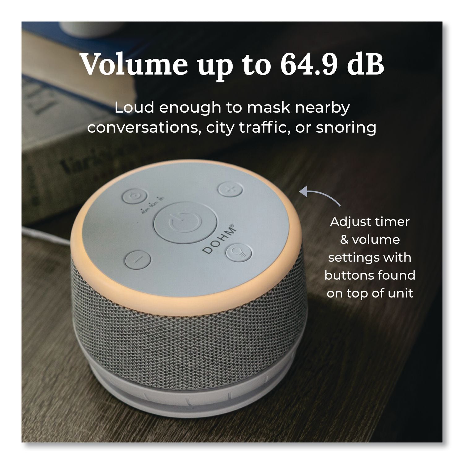 Dohm Nova Sound Machine, White