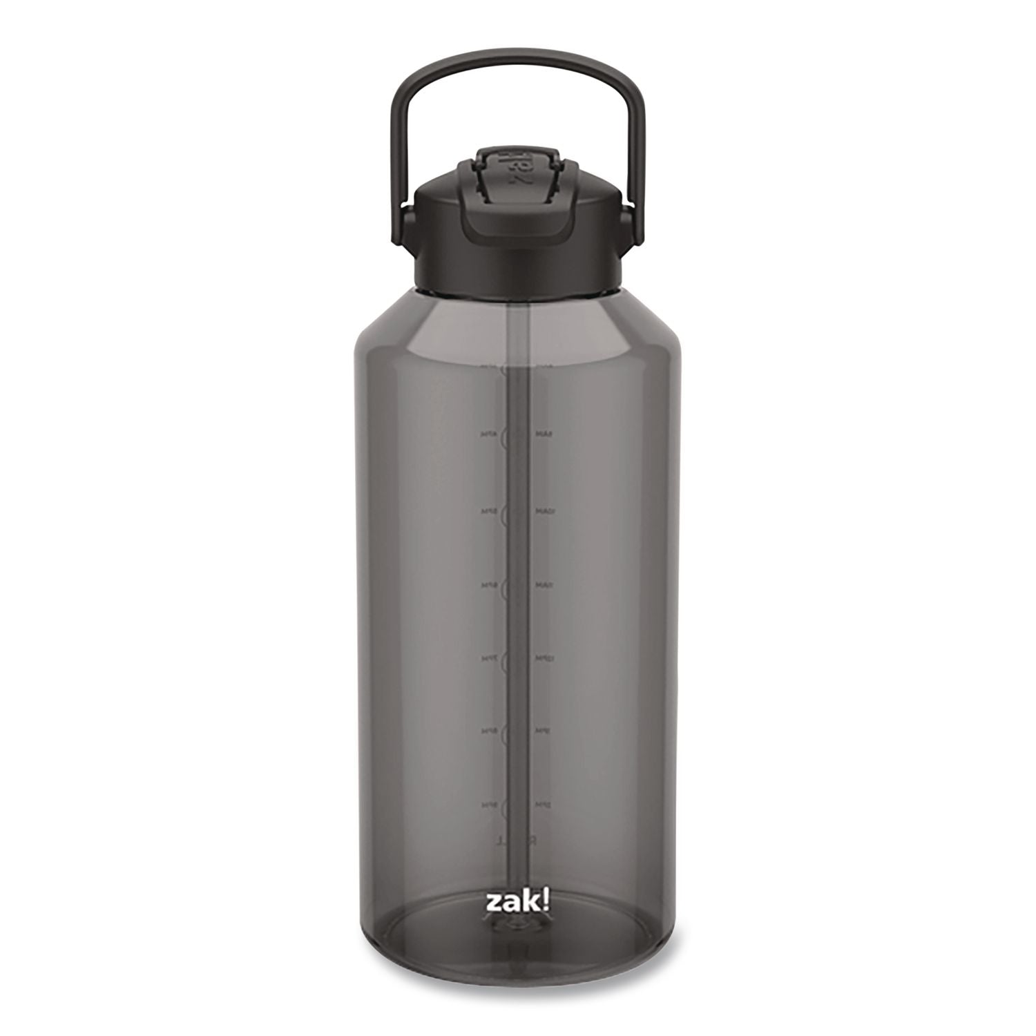 Liberty Plastic Water Bottle, 64 Oz, Ebony