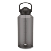 Liberty Plastic Water Bottle, 64 Oz, Ebony
