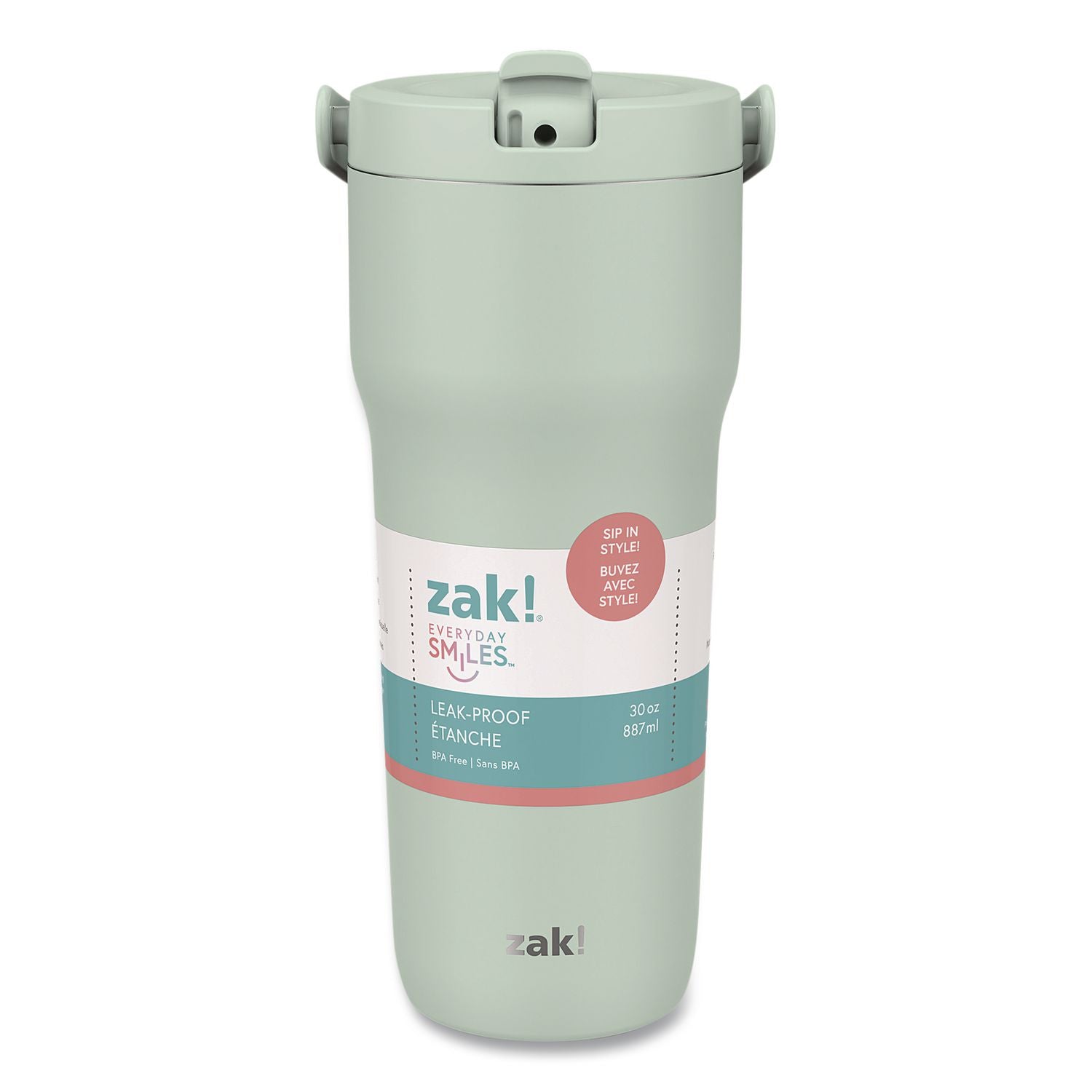 Sutton Stainless Steel Double Wall Insulated Tumbler, 30 Oz, Icicle