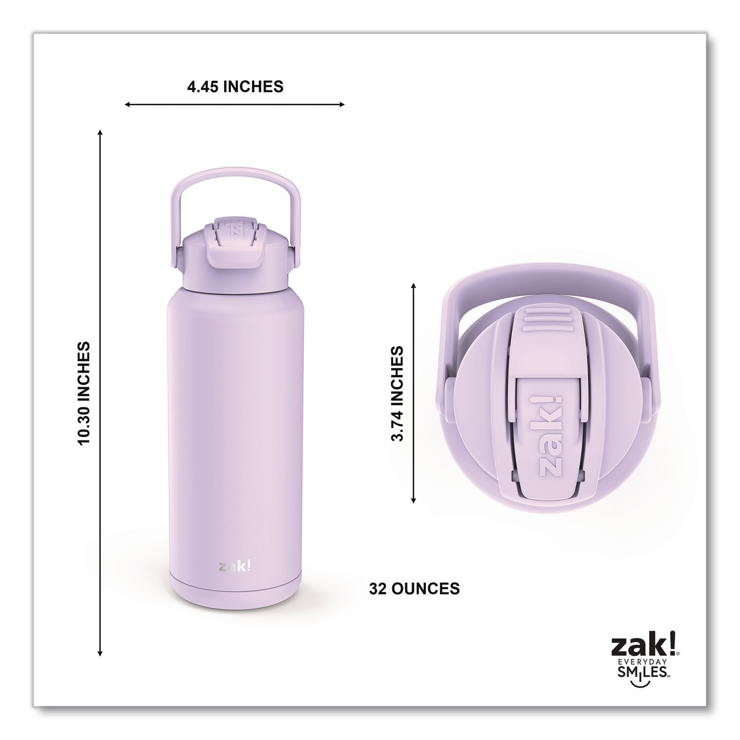Liberty Stainless Steel Double Wall Insulated Tumbler, 32 Oz, Lavender