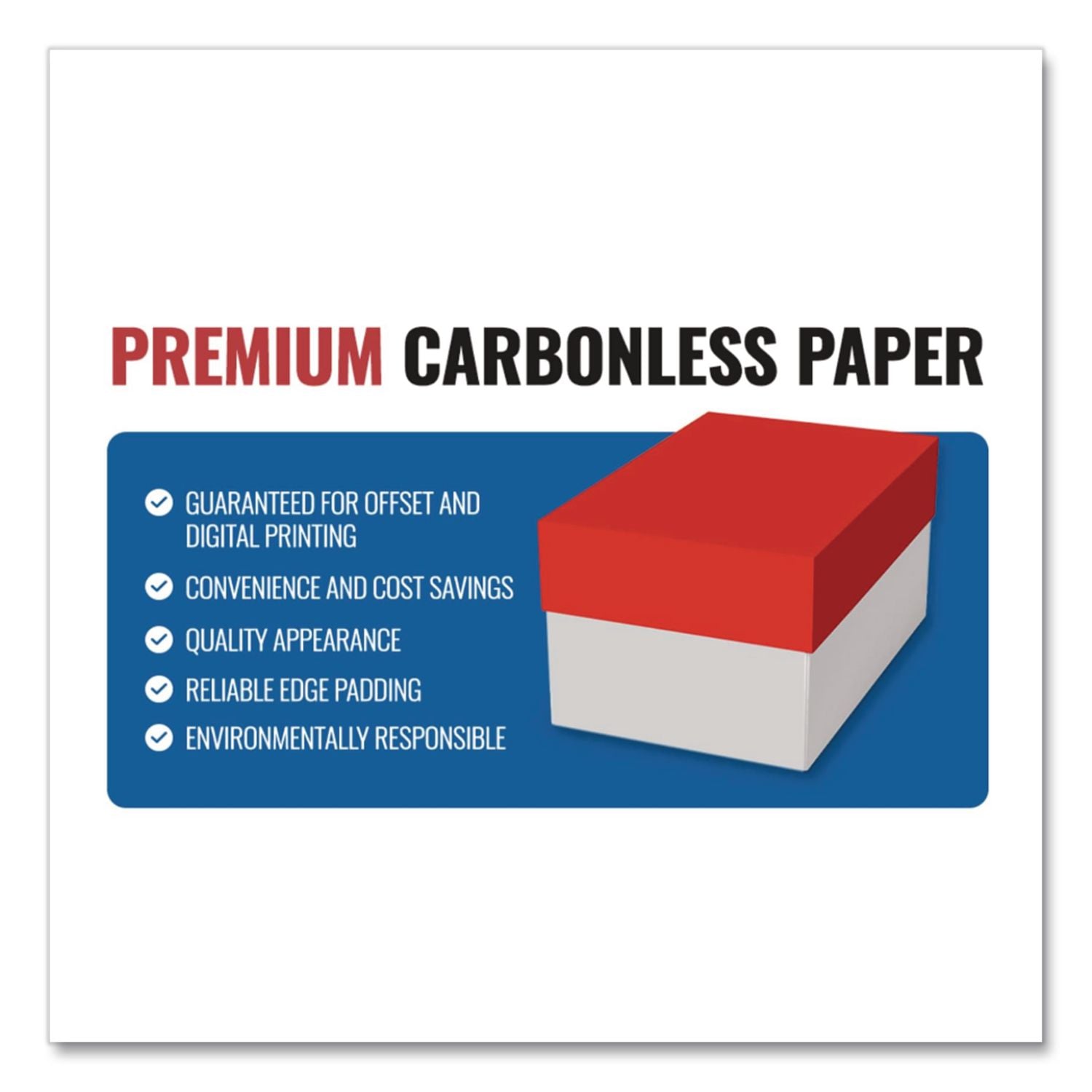 Paper Superior Carbonless Paper, 2-Part, 8.5 X 11, Canary/White, 250 Sets/Ream, 10 Reams/Carton