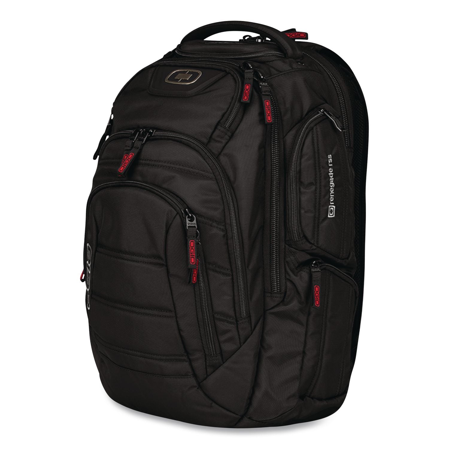 Renegade RSS Laptop Backpack, X-Large, Fits Devices Up To 15", 14" X 10.5" X 19.5", Black