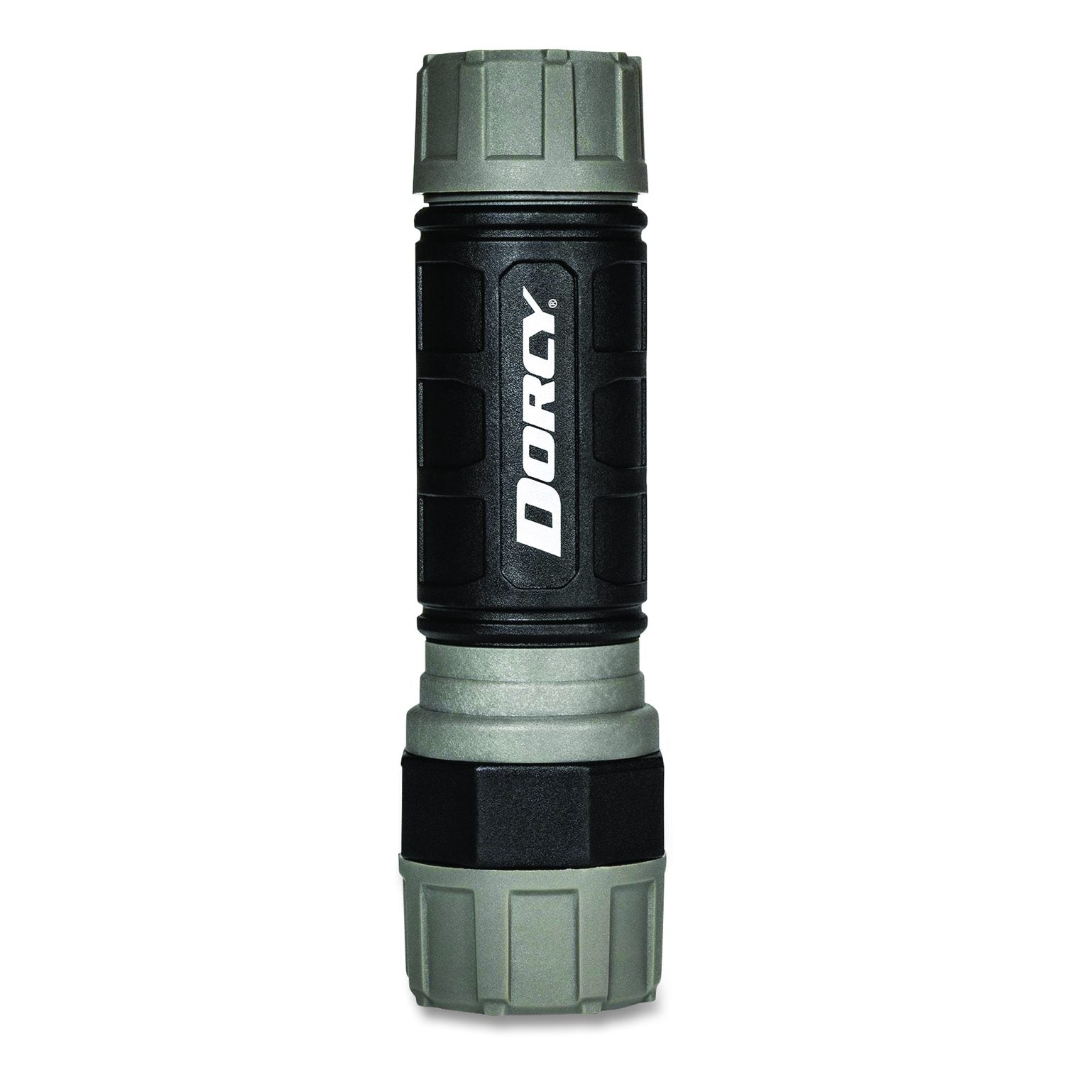 Unbreakable Pro Compact Flashlight, 3 AAA Batteries (Included), Black