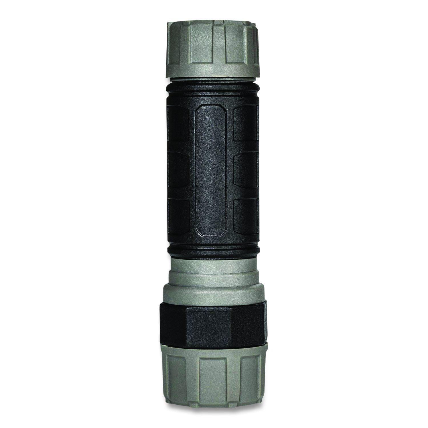 Unbreakable Pro Compact Flashlight, 3 AAA Batteries (Included), Black