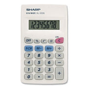 Elsi Mate EL233S 8-Digit Pocket Calculator, 8-Digit LCD Display, 160/Box
