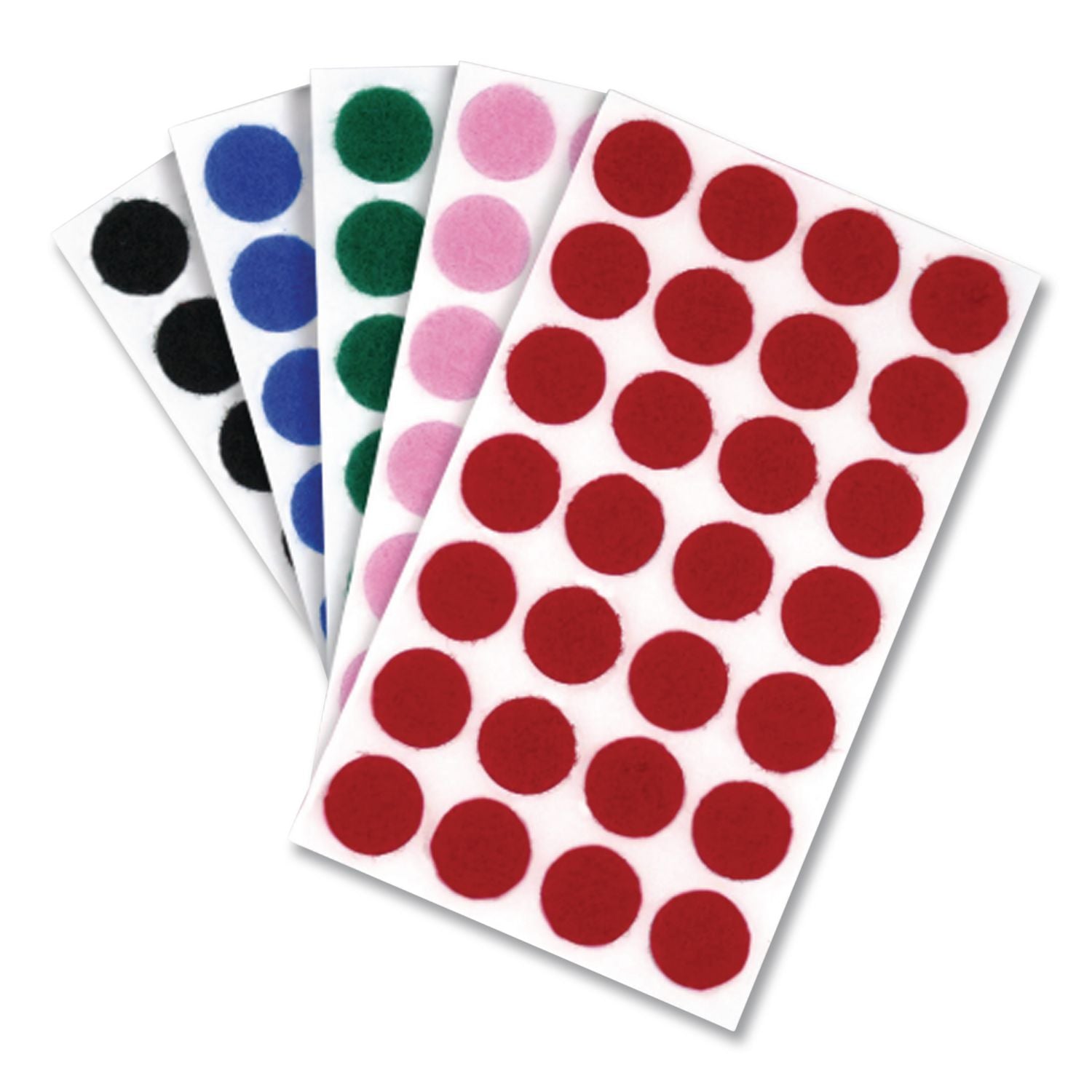 Crafting Sticky Back Dots, 0.62", Assorted, 140/Pack