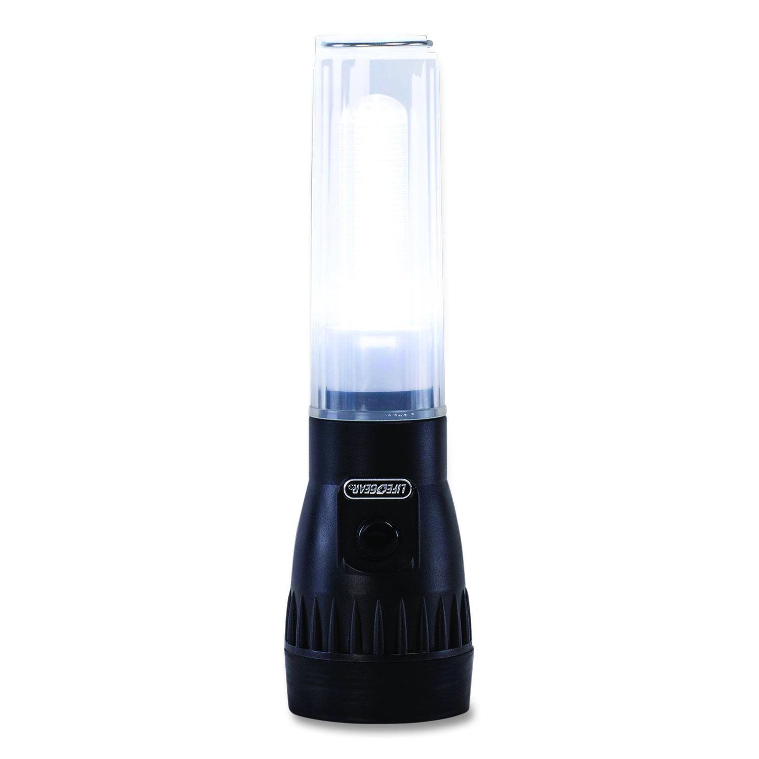 Stormproof AR Tech Flashlight And Lantern, 3 AA Batteries (Included), Black