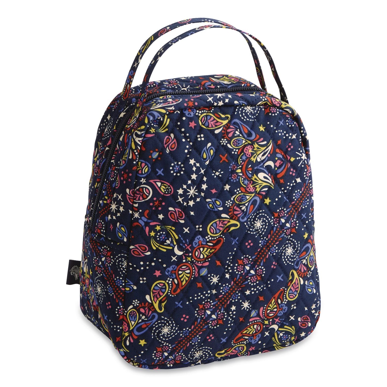 Insulated Lunch Bag, 7.25 X 4.25 X 9, Starry Paisley