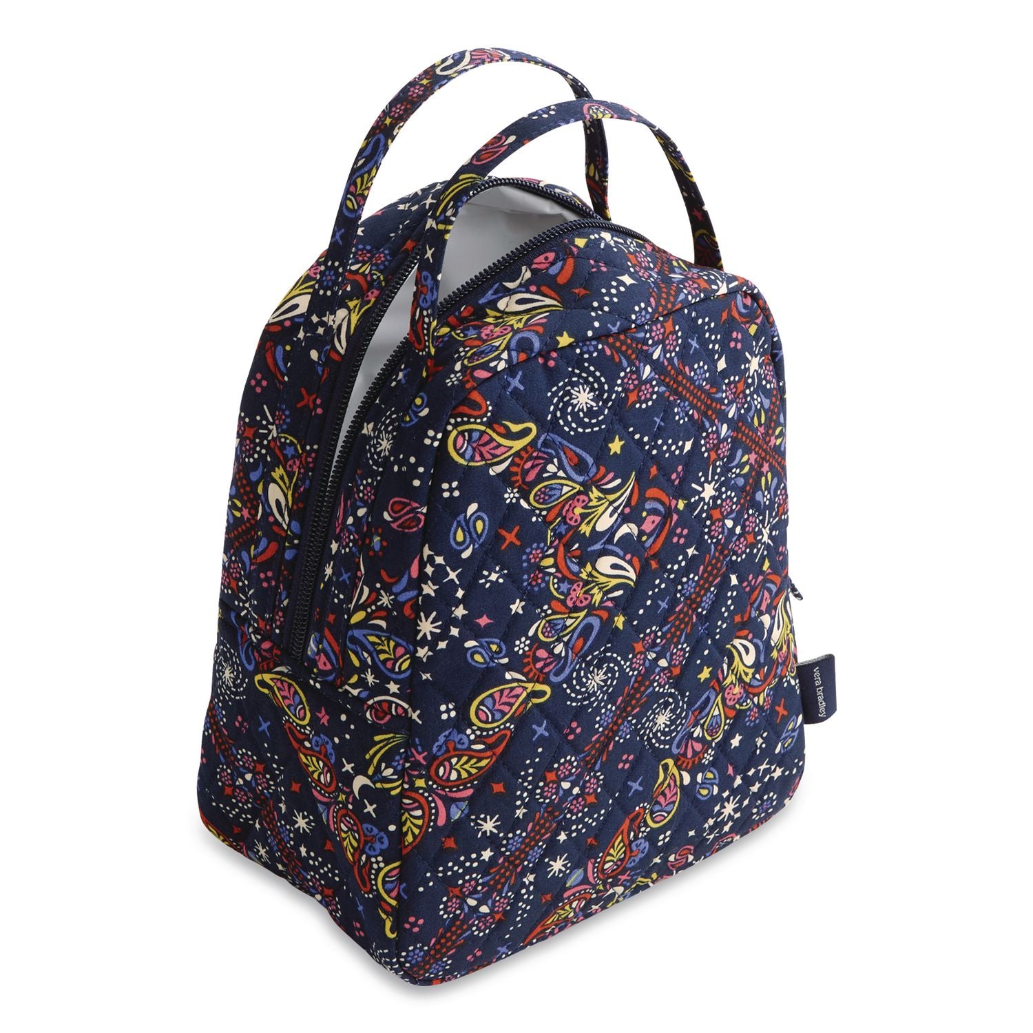 Insulated Lunch Bag, 7.25 X 4.25 X 9, Starry Paisley