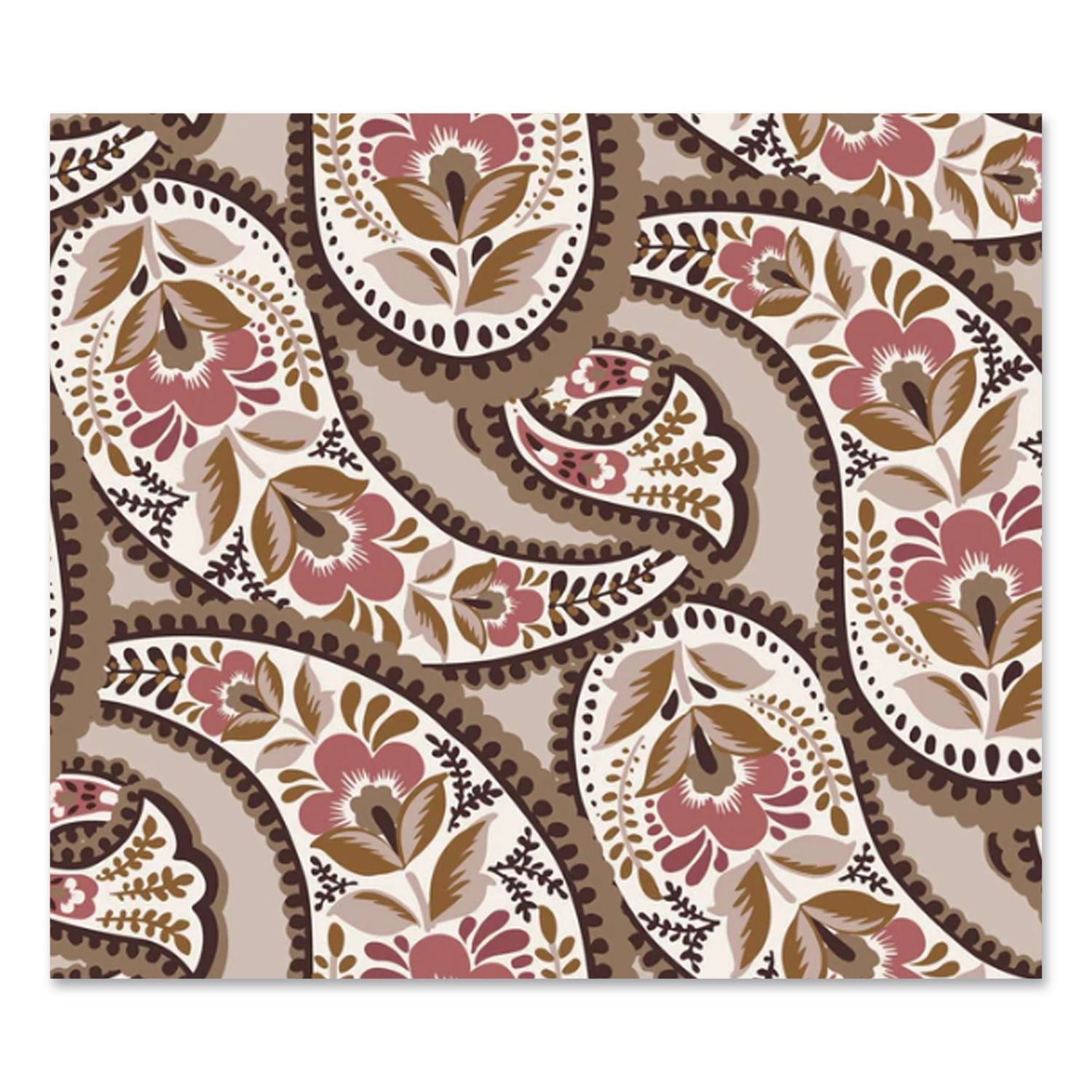 Insulated Lunch Bag, 7.25 X 4.25 X 9, Blooming Paisley