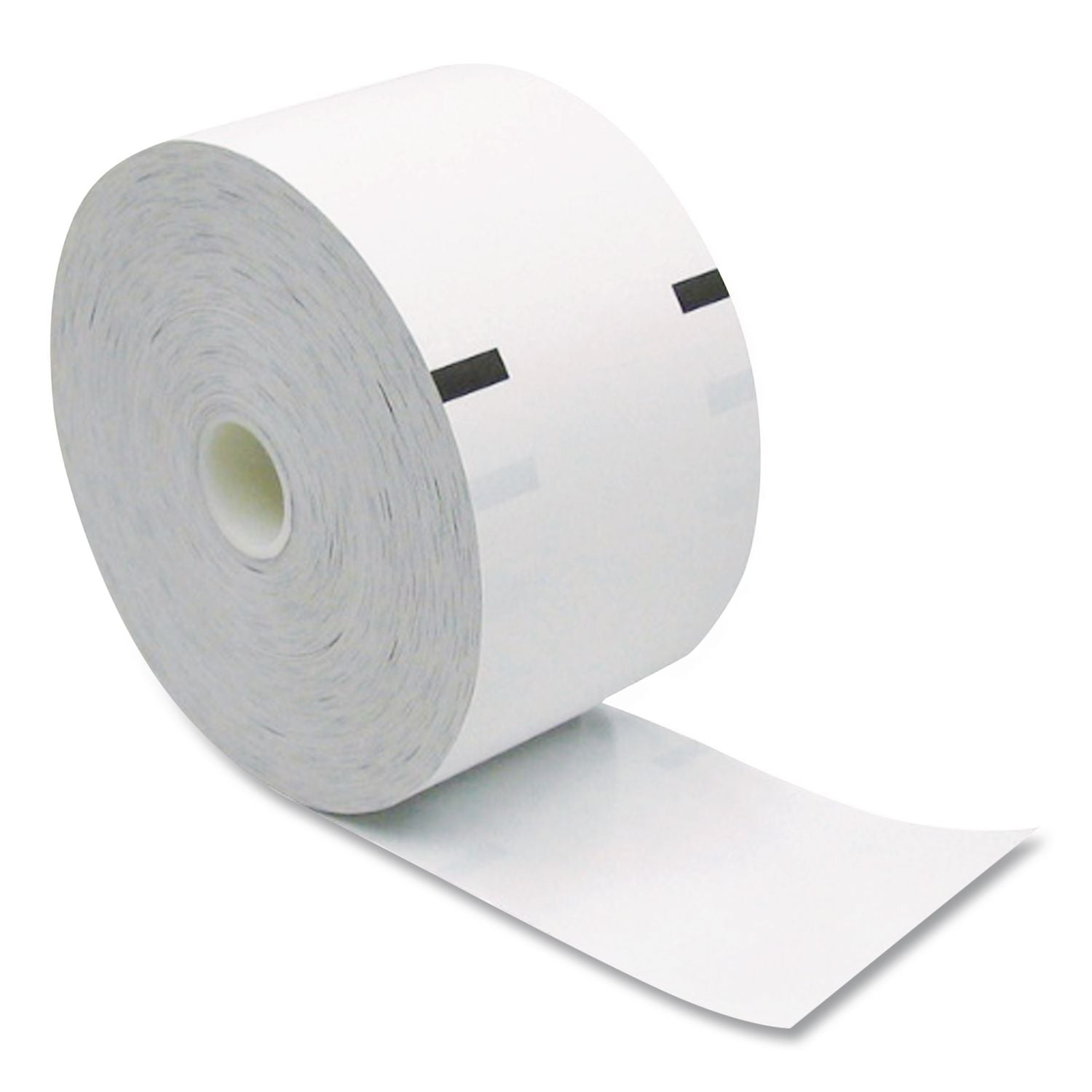 Thermal ATM Paper Rolls, 1" Core, 3.13" X 900 Ft, White, 4/Carton