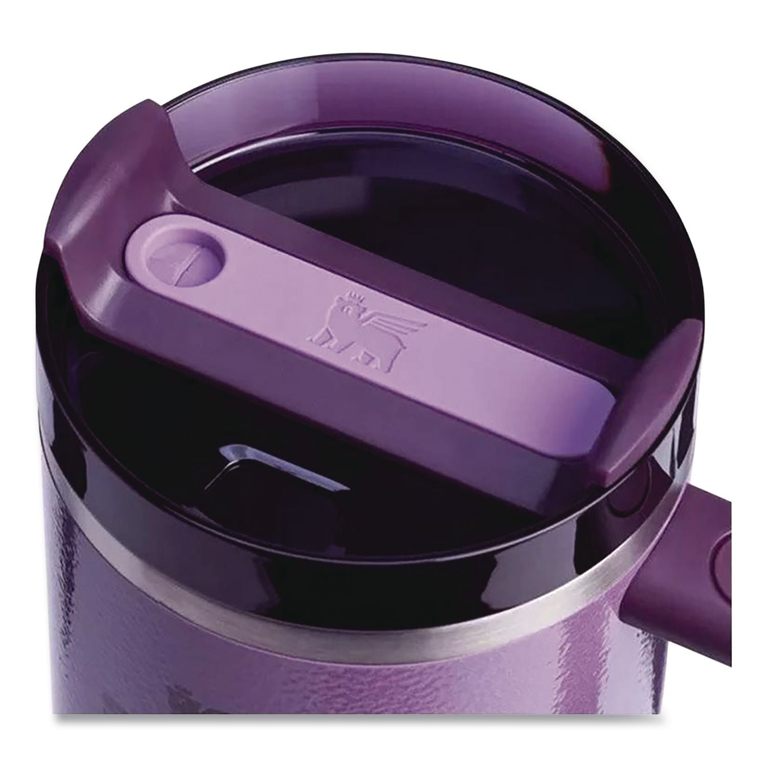 Quencher H2.0 Flowstate Stainless Steel Double Wall Insulated Tumbler, 40 Oz, Hammertone Lilac