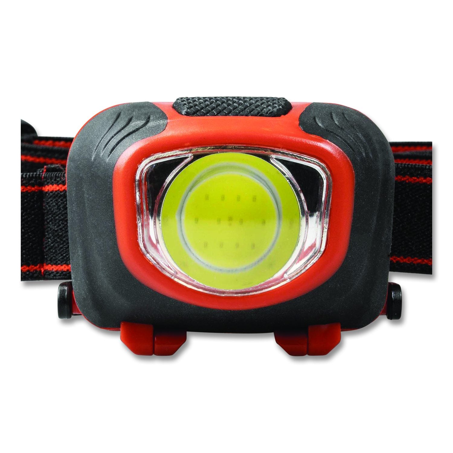 Lifegear Storm Proof Headlamp, 3 AAA Batteries (Included), Black/Red