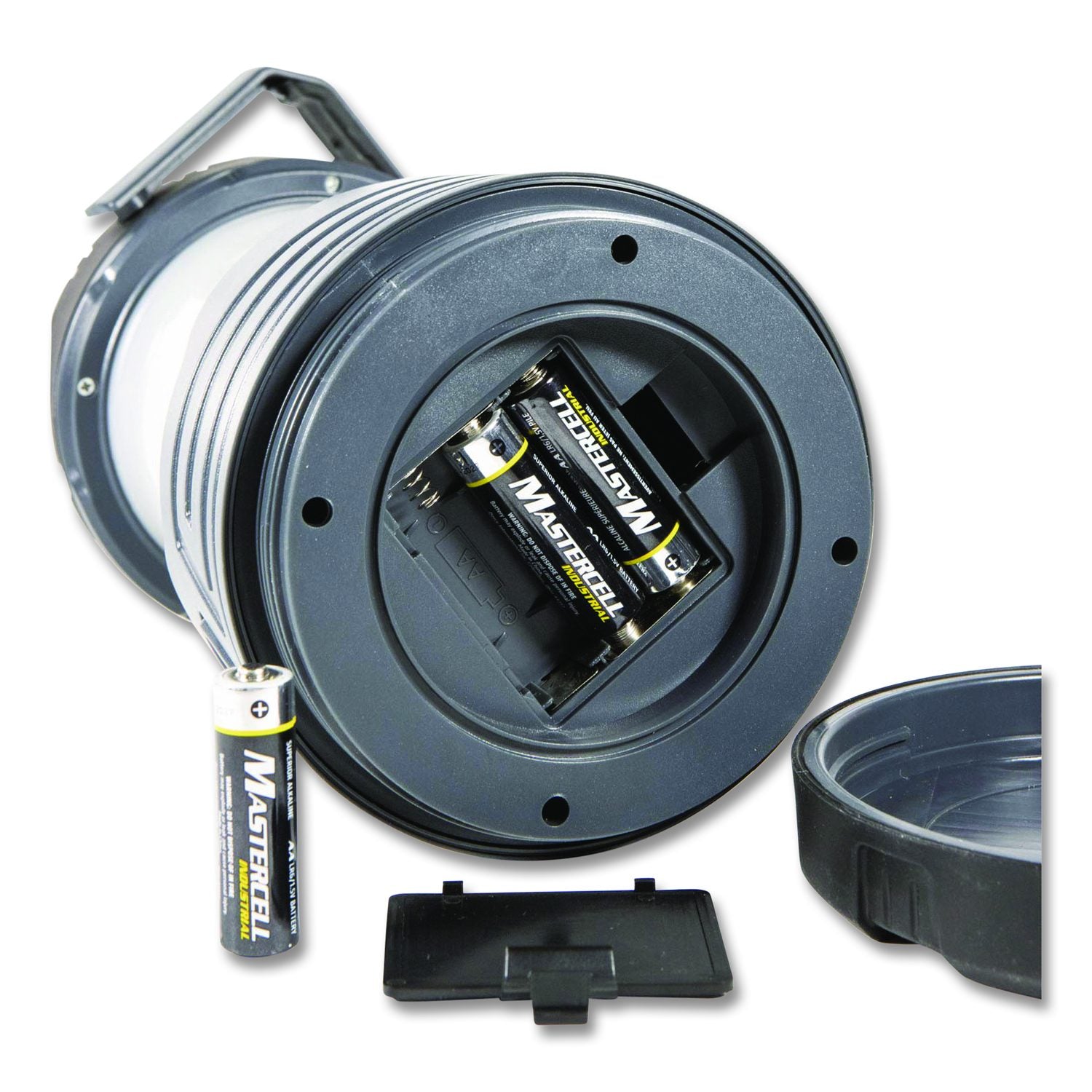 Lifegear Hybrid Rechargeable Lantern, Rechargeable Lithium Ion Battery (Included), Gray