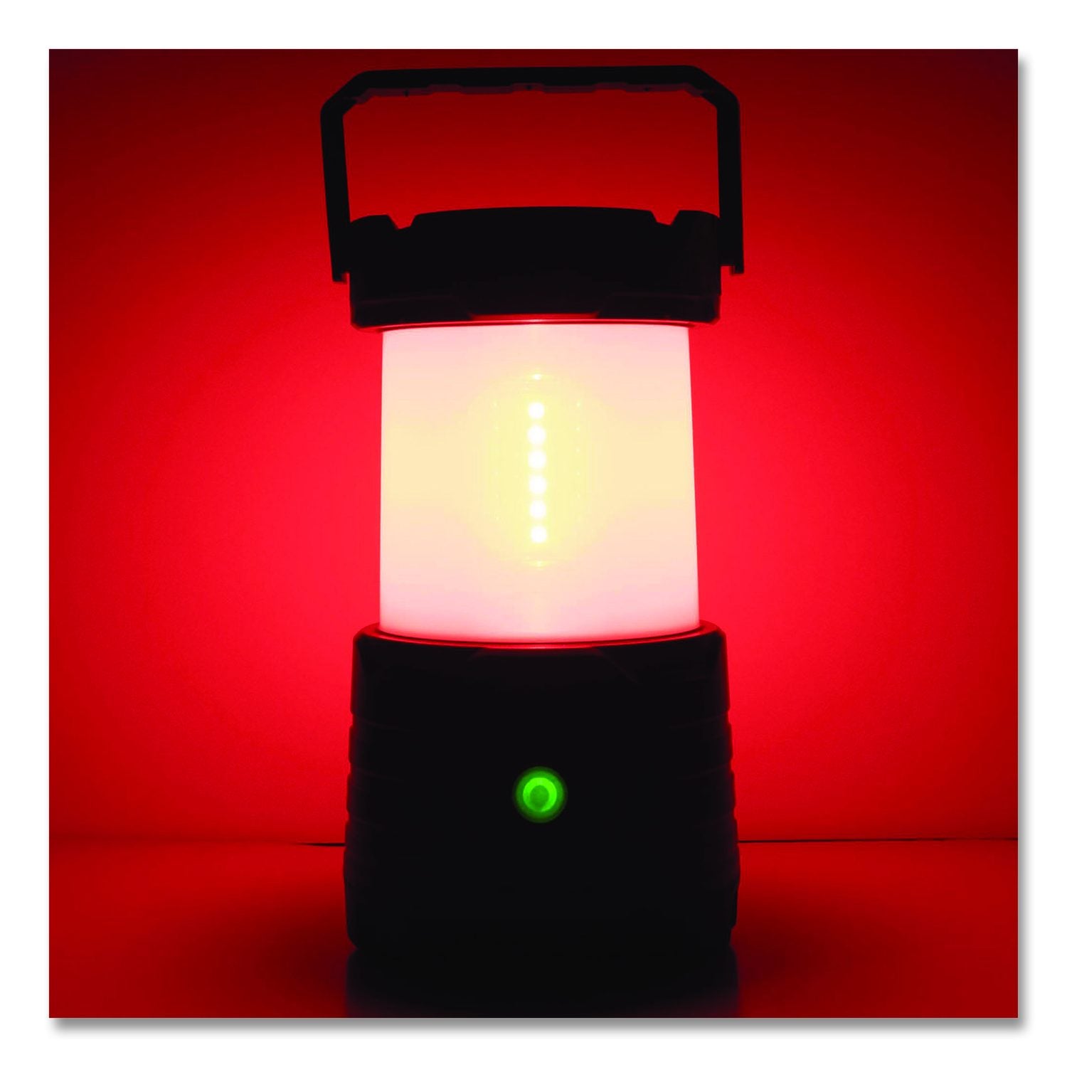 Lifegear Hybrid Rechargeable Lantern, Rechargeable Lithium Ion Battery (Included), Gray