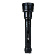 Pro USB-C Rechargeable Aluminum Flashlight And Power Bank, Rechargeable Lithium Ion Battery (Included), Black