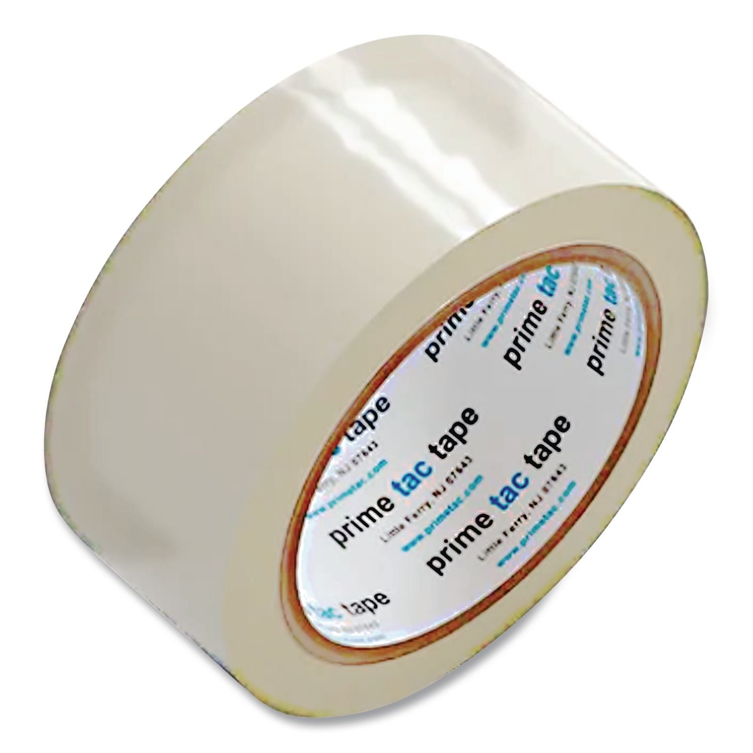 Primetac Industrial Packing Tape, 3" Core, 2" X 110 Yd, Clear, 36/Carton