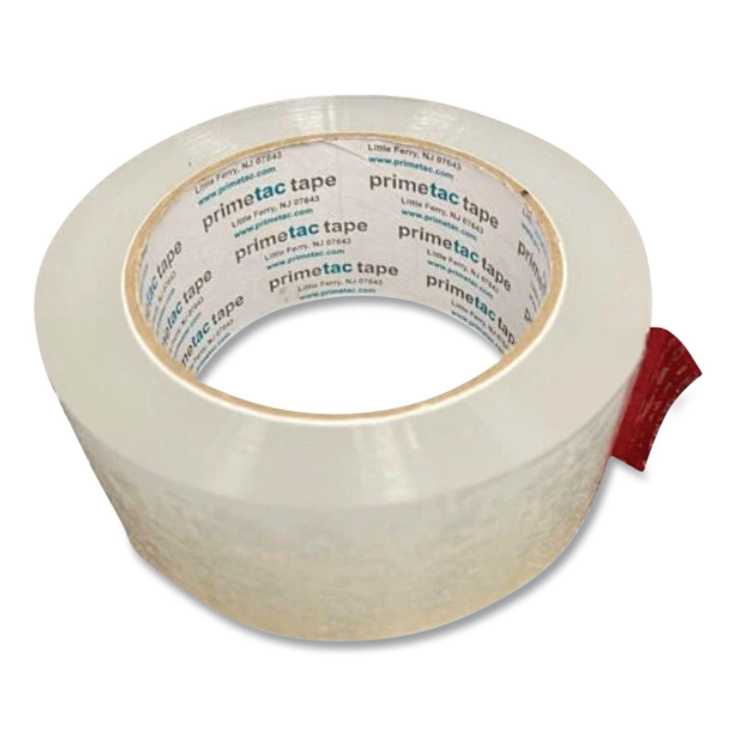 Primetac Industrial Packing Tape, 3" Core, 2" X 110 Yd, Clear, 36/Carton