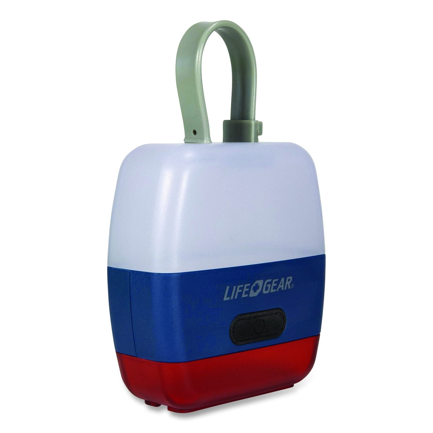 Lifegear Glow Mini Multi Function Lantern, 4 AAA Batteries (Included), Blue