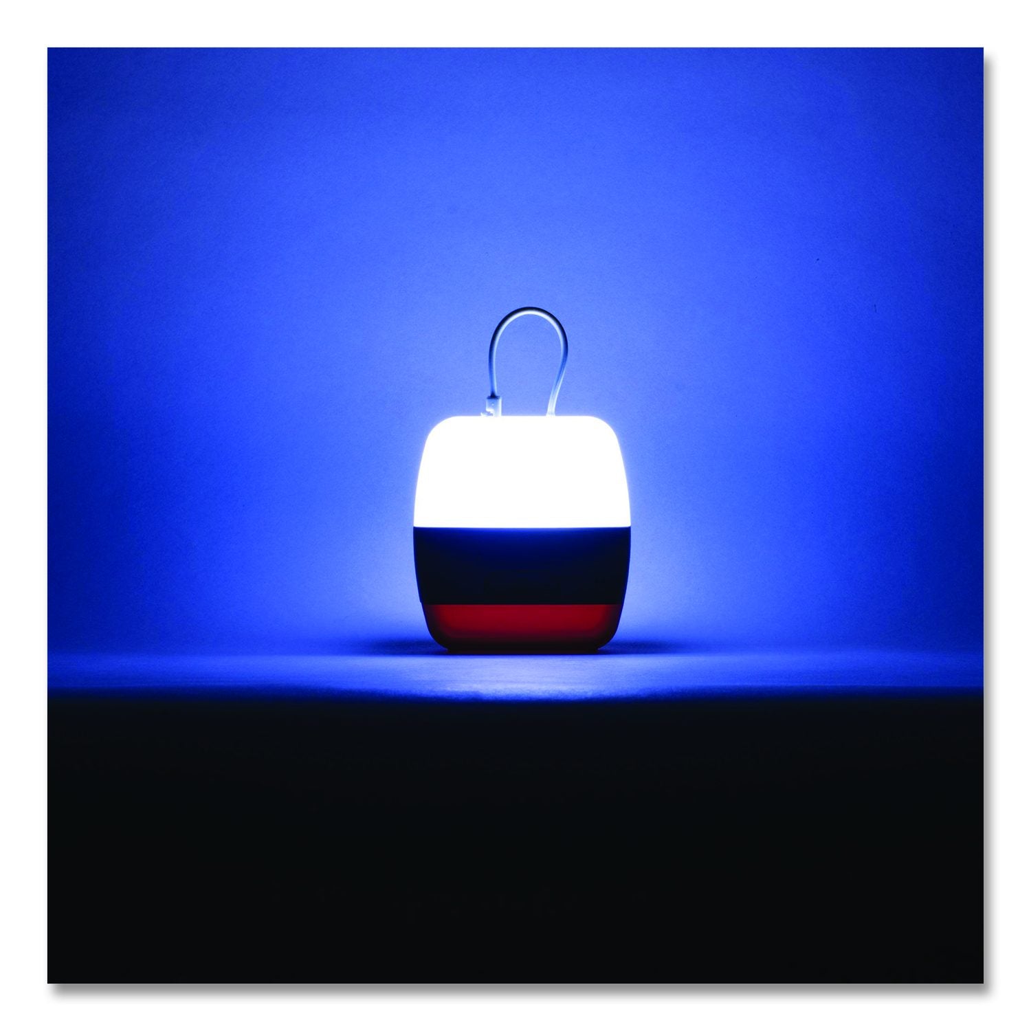 Lifegear Glow Mini Multi Function Lantern, 4 AAA Batteries (Included), Blue