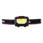 Lifegear Stormproof Multi Mode LED Headlamp, 3 AAA Batteries (Included), Black