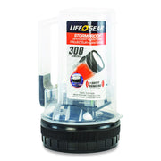 Lifegear AR Tech Spotlight And Lantern, 4 AA Batteries Included, Clear